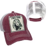 I BEG YOUR PARTON BALL CAP: Black with Black Mesh