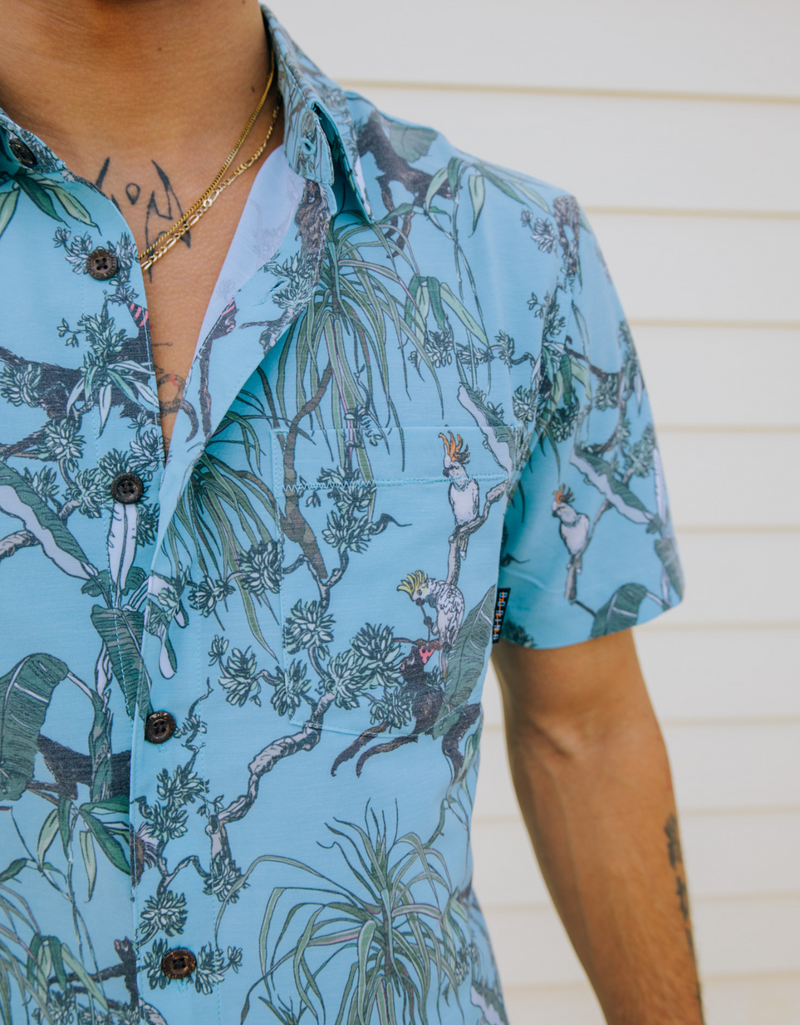On Our Way Up - Vagabond Button Up