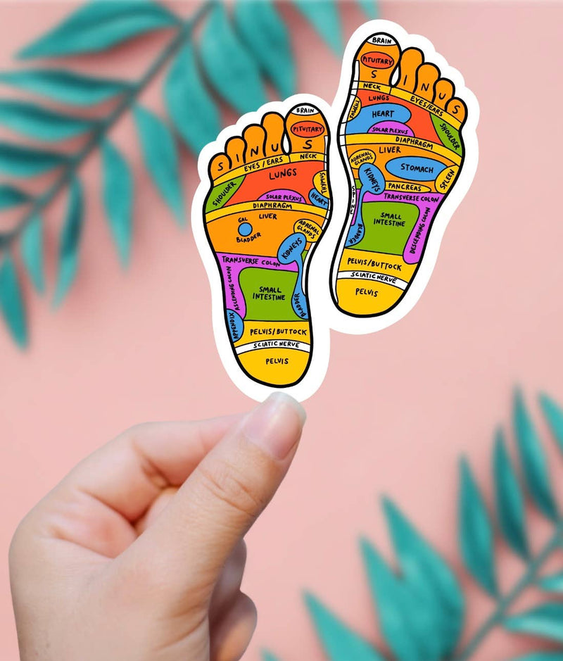 Reflexology Sticker