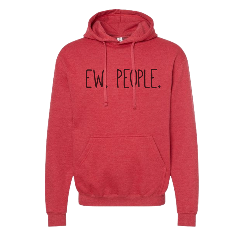 EW PEOPLE Hoodie: Heather Graphite