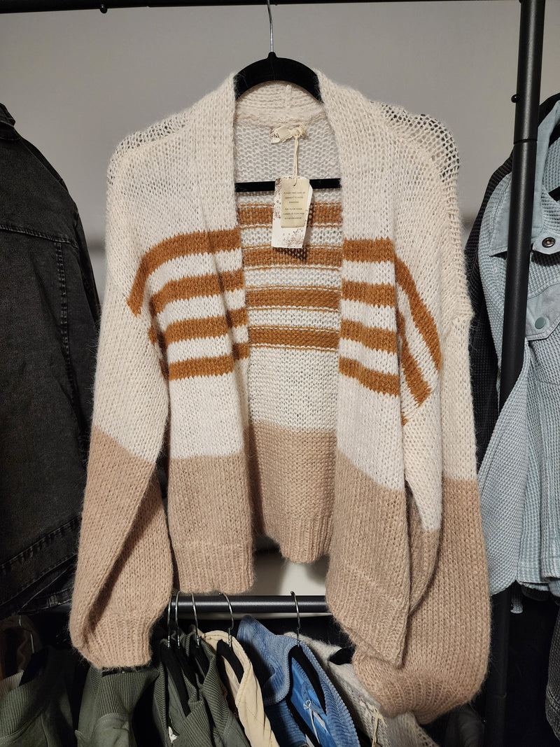 Neutral Sweater Cardigan