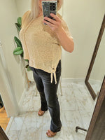 Scandal Italy Rachel Top in Beige