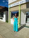 Opal Jumpsuit - Aqua