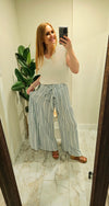 Flowy Blue Wide Leg Pant