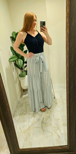 Flowy Blue Wide Leg Pant