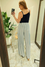 Flowy Blue Wide Leg Pant