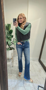 Slim Fit Scoop Neck Long Sleeve Top