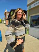 Millie Mixed Yarn Sweater