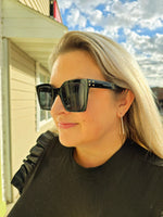 Dax Wylie Black Sunglasses