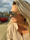 Dax Ivy Gold Sunglasses