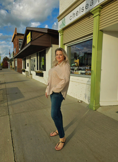 Canyon Land Slouchy Back Shirt