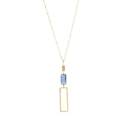 Blue Street Chic Necklace