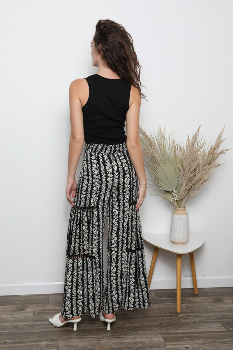 Wide Leg Lace Pant