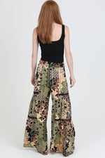 Black Olive Multi Flowy Pant