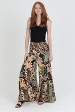 Black Olive Multi Flowy Pant