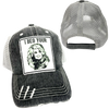 I BEG YOUR PARTON BALL CAP: Black with Black Mesh