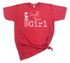 SMALL TOWN GIRL T-SHIRT: HEATHER GRAPHITE Tee