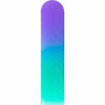 Violet Aqua Glass Nail File