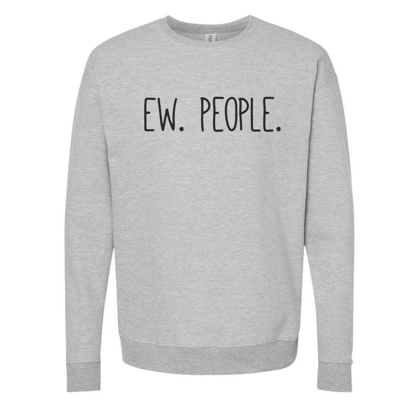 EW PEOPLE Crew Sweatshirt: Heather Navy