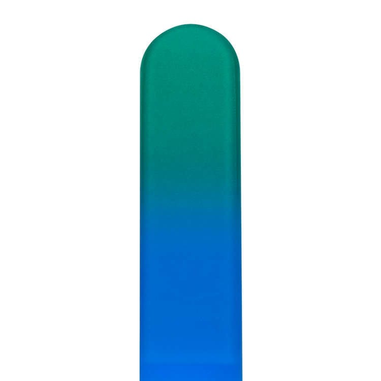 Green Blue Glass Nail File