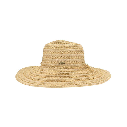 Textured Wide Brim Sun Hat