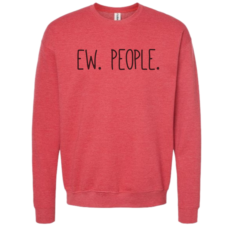 EW PEOPLE Crew Sweatshirt: Heather Navy