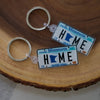 Minnesota Home License Plate Keychain