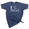 SMALL TOWN GIRL T-SHIRT: HEATHER GRAPHITE Tee