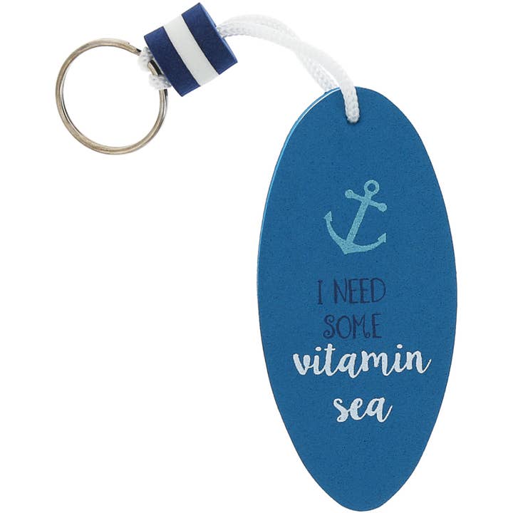 Vitamin Sea Floating Key Chain