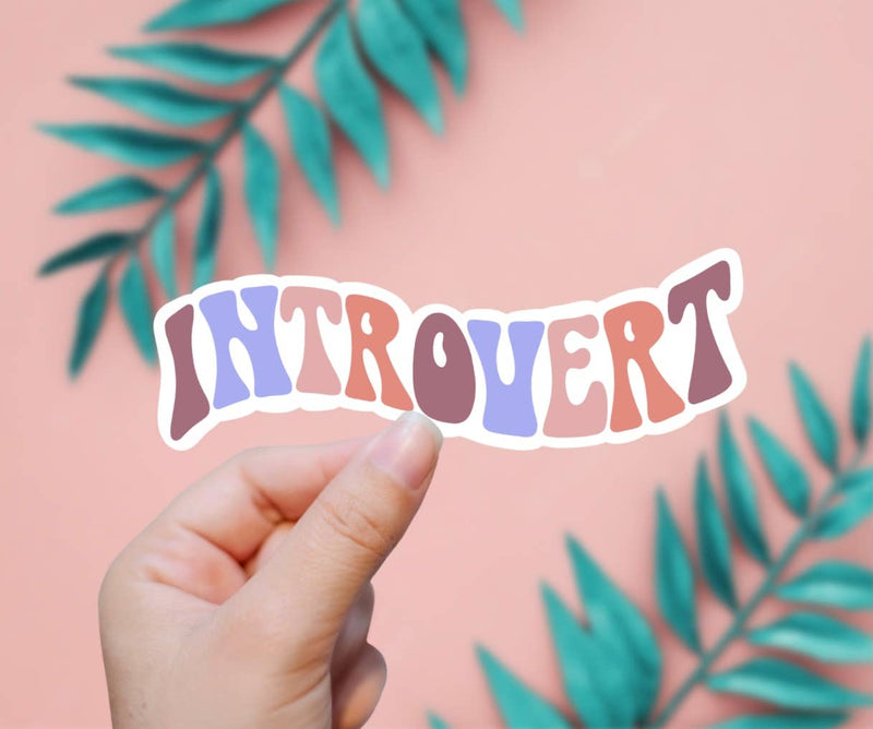 Introvert Sticker