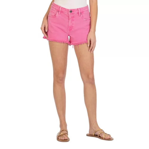 Cherry Bomb KUT High Rise Shorts