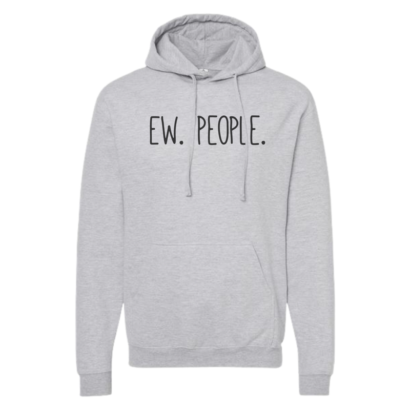 EW PEOPLE Hoodie: Heather Graphite