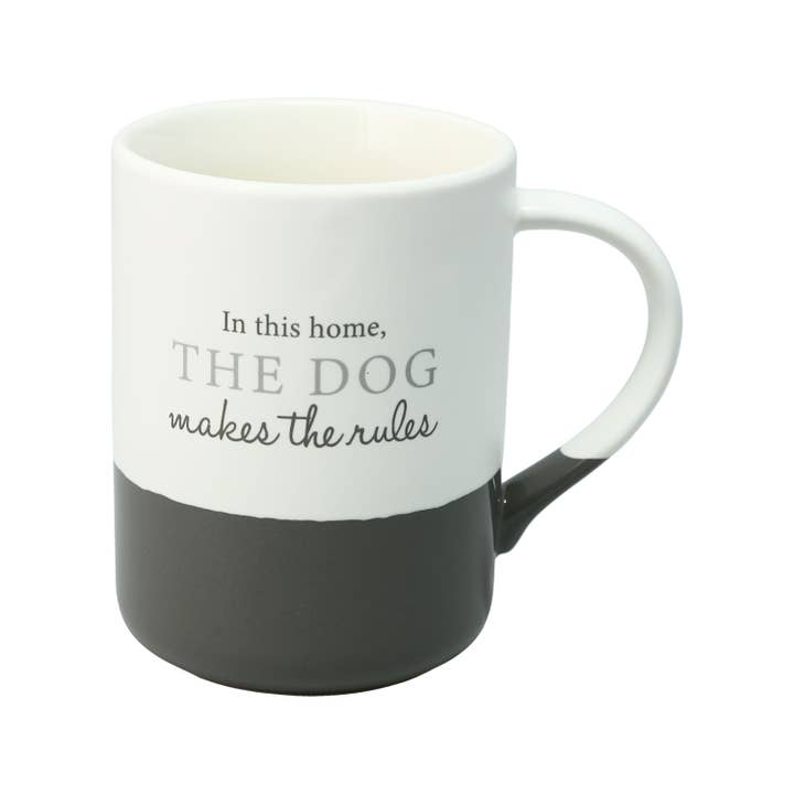 The Dog Makes The Rules Mug - 18 oz