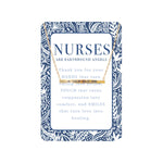 Nurses are Angels Keepsake Card