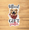 Official Gift Sniffer Dog Sticker