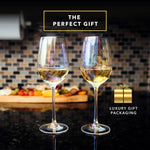 Stemmed Wine Glasses - The Aura Collection