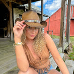 Roswell Cowboy Hat - Raffia