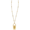 Sister - Mother of Pearl - 14K Gold Plated Necklace