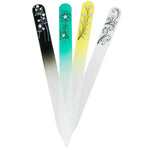 Crystal Glass Nail File - Yellow