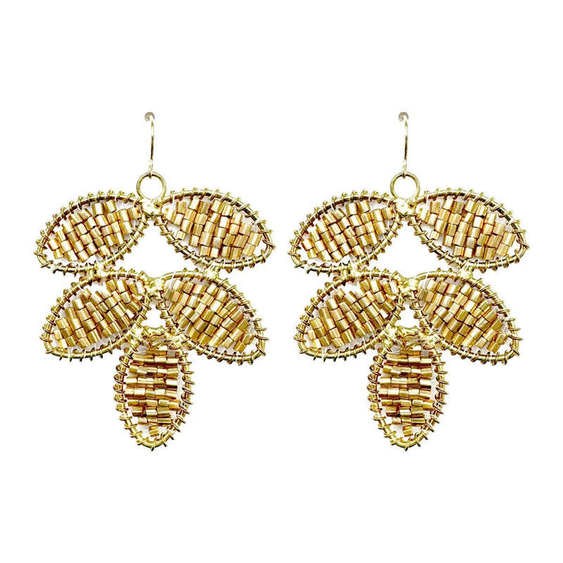 Gold Aria Earrings