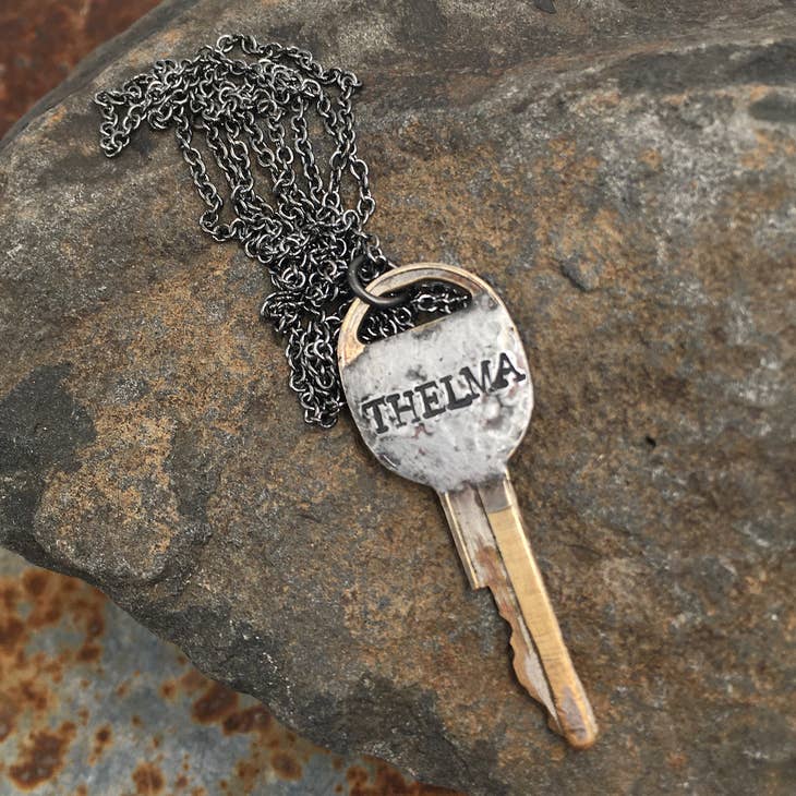 Recycled Key Necklace