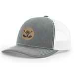 Talk Birdie to Me Golf Grey & White Snapback