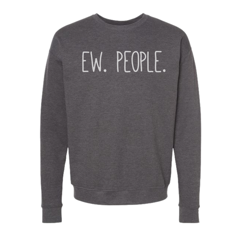 EW PEOPLE Crew Sweatshirt: Heather Navy