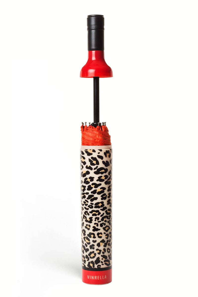 Leopard Print Bottle Umbrella