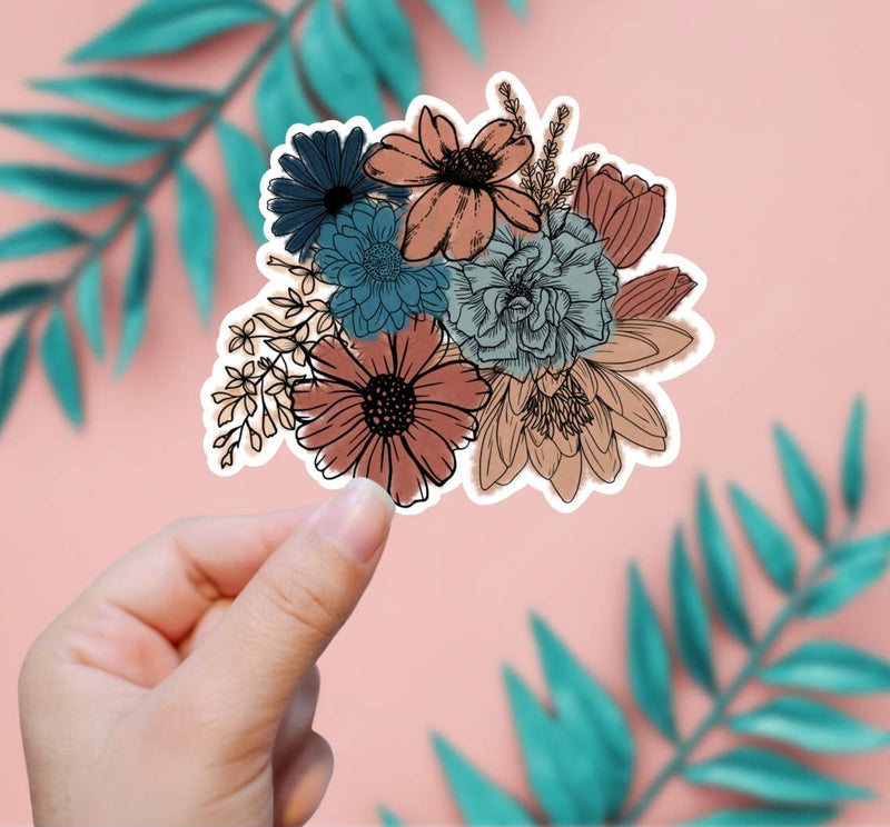 Floral Sticker