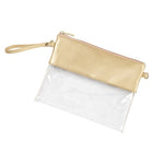 Gold Clear Purse