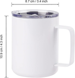 RAISED ON DOLLY 12oz Metal Tumbler w/handle