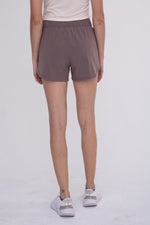 Shorts with Curved Hemline