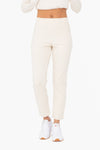 Jacquard Ribbed Tapered Pant