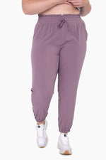 Curvy Cuffed Essential High Waist Jogger